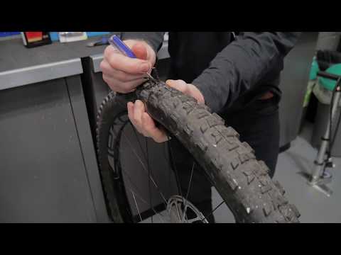 How To Fix A Tubeless Puncture  | Tech Tip | Tredz Bikes
