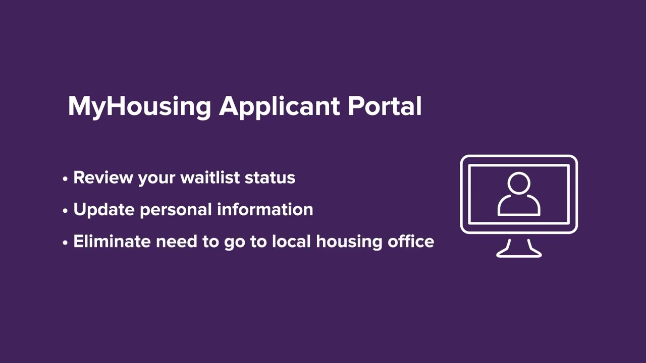 Section 8 MyHousing Applicant Portal – How to Get Started (for Applicants)