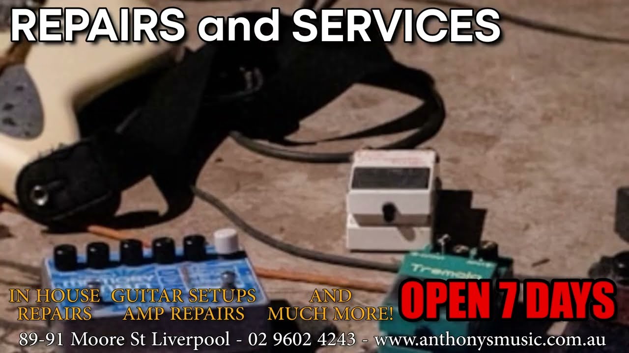 Anthonys Music  Repairs & Services