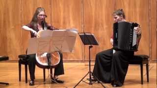 "Requiem vitae" (2012) von Alice Baumgartner - Lucie Grugier (Vc) & Ina Callejas (Akk)