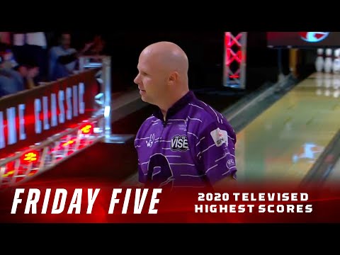 Friday Five - Highest Televised Scores on the 2020 PBA Tour