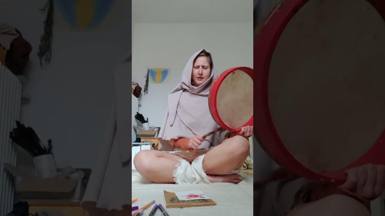 Jaweh Christo Yeshua activation - intuitive drumming flow
