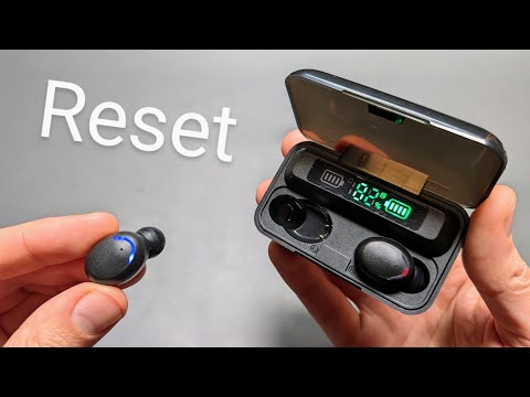 Hard RESET F9-5 TWS Wireless Earbuds - Fix Problems or Pair with Another Phone