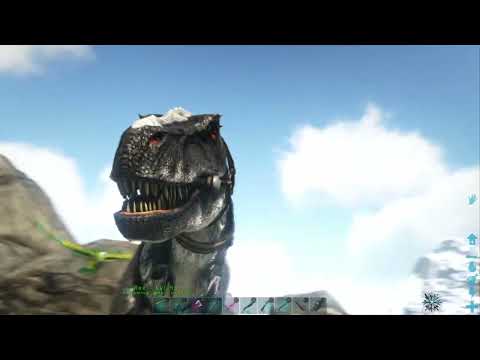 How to tame a Rex in Ark (WITHOUT TRAP)