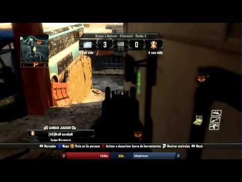 DreamHack Valencia 2013 : Delta vs Maximum: LBR3 - Map 5 (Spanish Commentary)