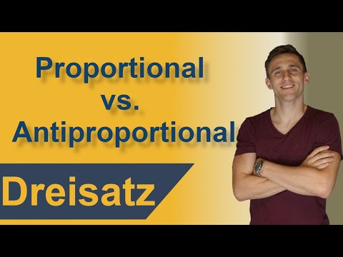 Proportionale vs. antiproportionale Zuordnung - Textaufgaben mit Dreisatz lösen | LehrerBros