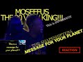 This is DIFFERENT!!! THE SHAPESHIFTERS - MESSAGE 4 YER PLANET #reaction #moseefus #the20viewking