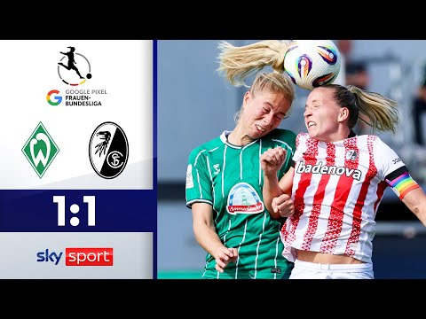Auftakt-Duell auf Augenhöhe | SV Werder Bremen - SC Freiburg | Highlights - Frauen-Bundesliga 25/26
