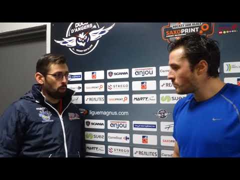 Les réactions d'après match : Les Ducs d'Angers - Les Aigles de Nice (5-2).