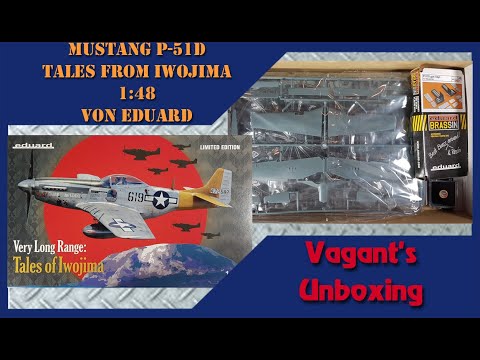 P-51D Mustang Iwojima Limited Edition 1:48 von Eduard, Vagant's Unboxing
