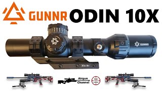GUNNR Optics ODIN LPVO Rifle Scope Review 1-10X 28mm FFP Deer Hunting Rifle Scope / Big Bore Airguns