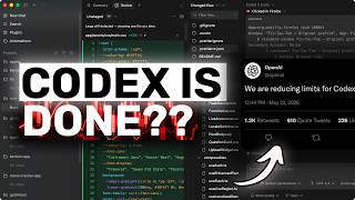 Codex Limits REDUCED BY 50%: So, Codex is worse! What to do now?
