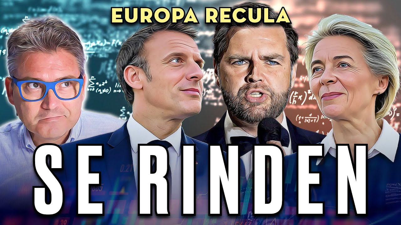 💥 El VICEPRESIDENTE de EE.UU. HUMILLA a EUROPA: Von der Leyen RECULA y habla de MENOS REGULACIÓN