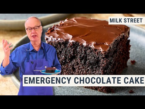 Emergency Chocolate Cake