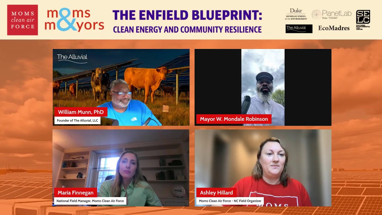 Re-Launching Moms and Mayors – The Enfield Blueprint: Clean Energy and Community Resilience