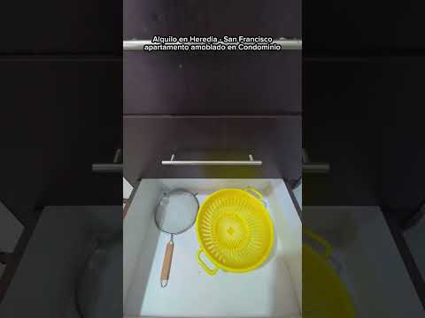 ALQUILER APARTAMENTO AMOBLADO EN HEREDIA CENTRO – PLANTA BAJA CON PARQUEO