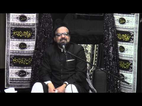 Muharram 29, 1436 Majlis at Astaana-e-Zehra - Moulana Abid Bilgrami