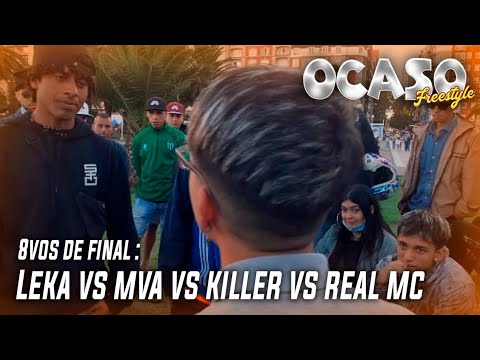LEKA vs MVA vs KILLER vs REAL MC || OCTAVOS DE FINAL || pandillas || FECHA 15, FINAL (ocaso free)