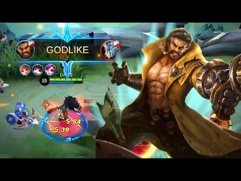 4 Supports + Roger? | Roger Gameplay | Roger Best Build | Mobile Legends