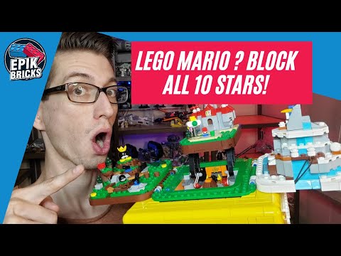 LEGO Super Mario 64 ? Block - How To Find ALL 10 Stars