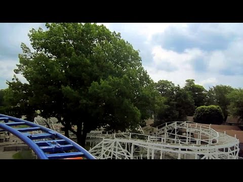 Front row point of view footage of Whirlwind