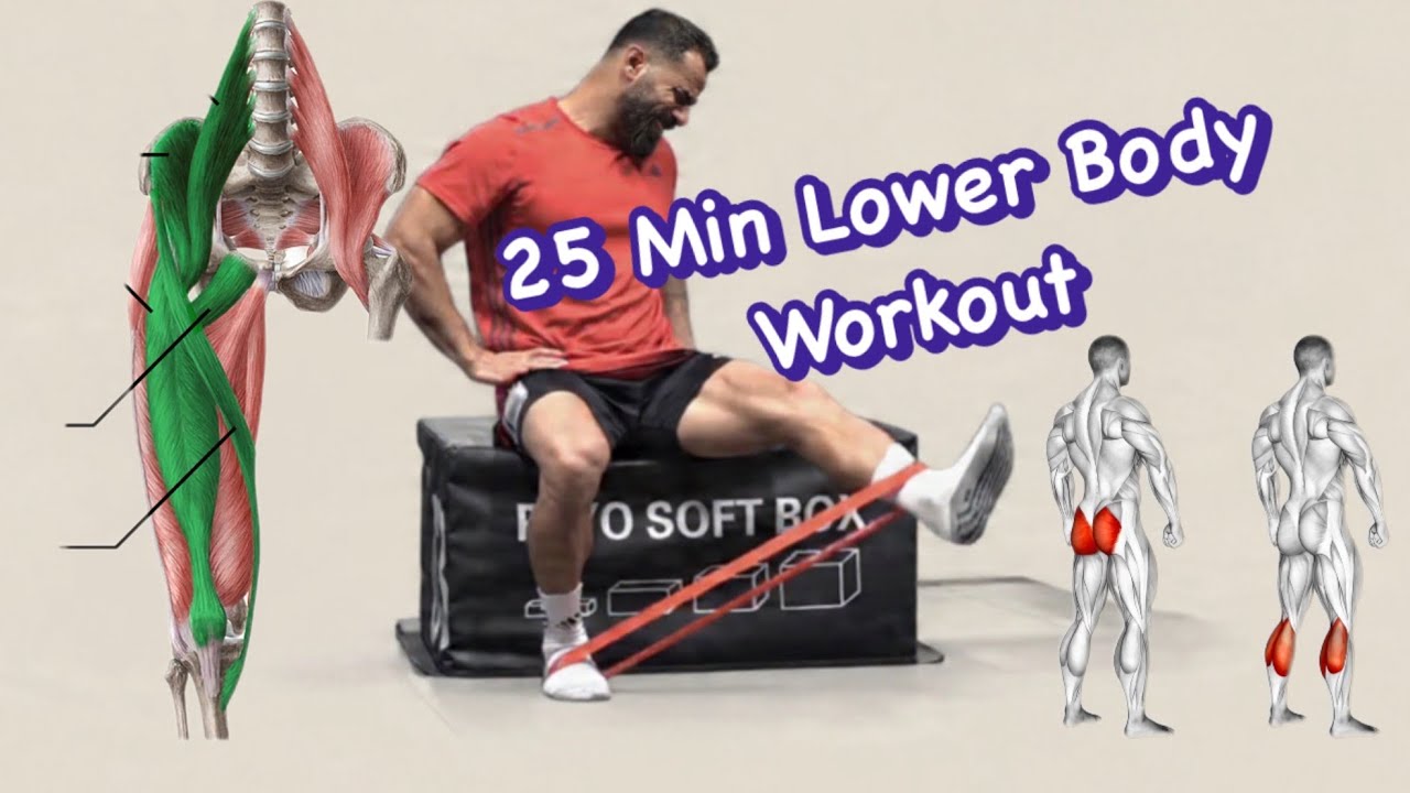 Full Lower Body Workout with Mini Loop | Full Leg & Glute Resistance Band Training