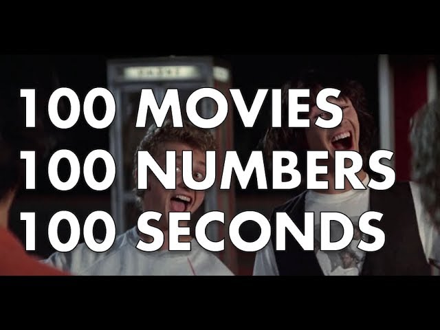 100 film 100 numeri 100 secondi