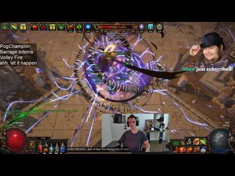 Arcane Spaghetti - Barrage Totem Wands as Champion Impale