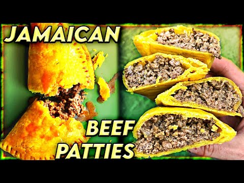 JAMAICAN BEEF PATTY Empanada Recipe!