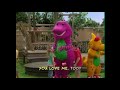 I LOVE YOU BARNEY