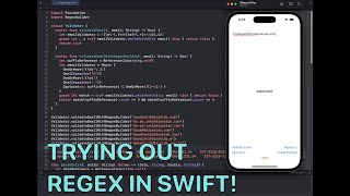 First Look at Regex and RegexBuilder  - Financial Institution App