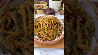 Download lagu Kurkuri Bhindi Recipe😍 Crispy Okra Fry #shorts #bhindi #trending #snacks mp3