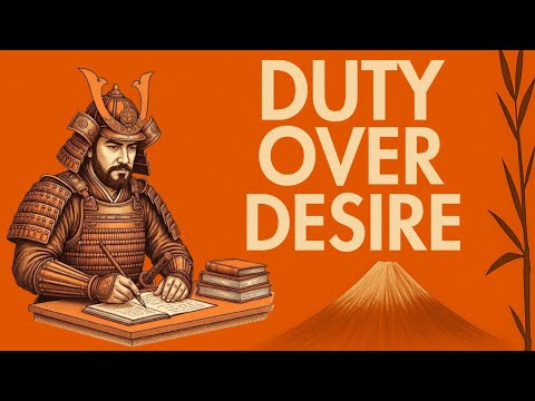 “Duty Over Desire — The Samurai’s Path to Inner Freedom”