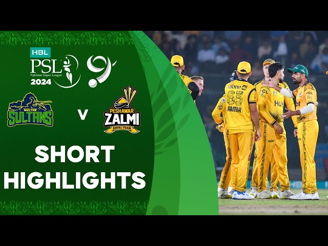 Short Highlights | Multan Sultans vs Peshawar Zalmi | Match 31 | HBL PSL 9 | M1Z2U