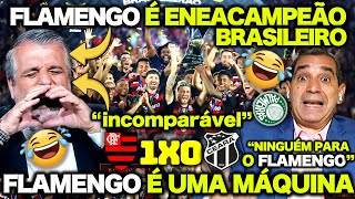FLAMENGO É ENEACAMPEÃO BRASILEIRO INCOMPARÁVEL