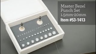Master Bezel Punch Set 1.5mm-20mm