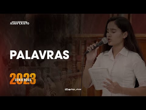 PALAVRAS | MARIA EDUARDA | CONVENÇÃO JANEIRO 2023