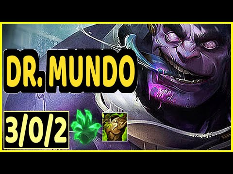 DR. MUNDO VS JAYCE - 3/0/2 KDA TOP GAMEPLAY EMERALD III