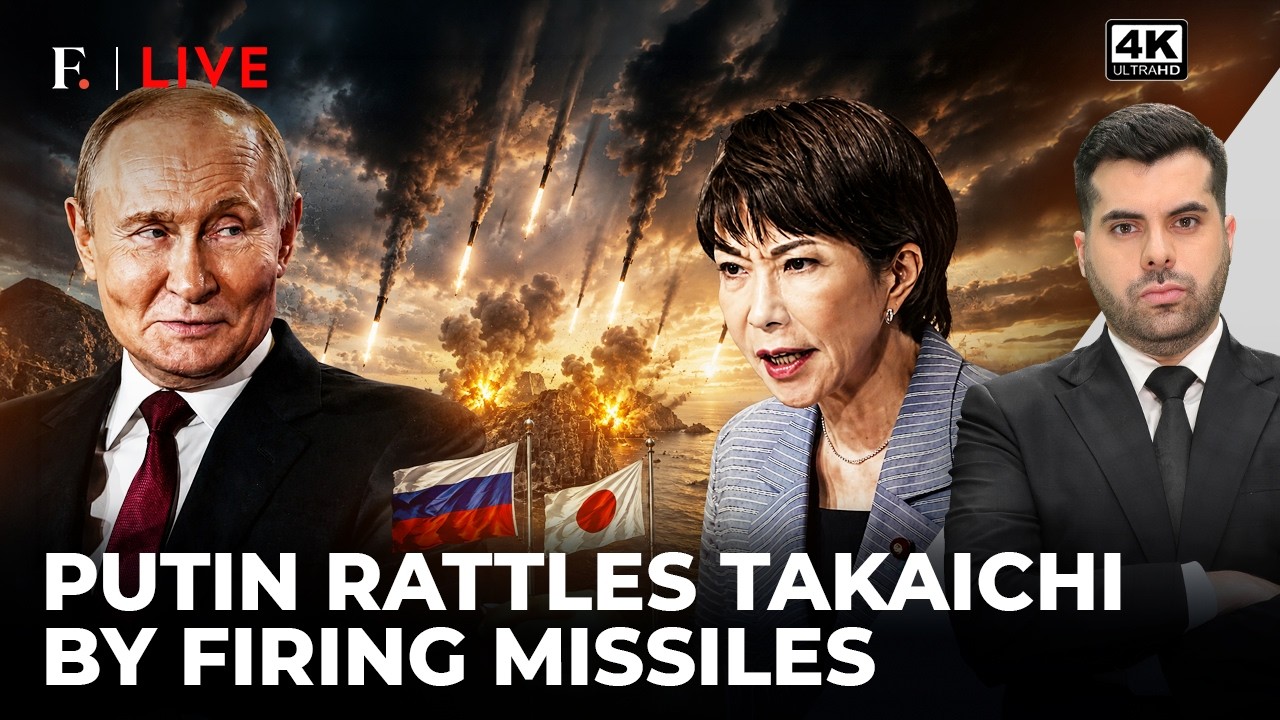 Russia-Japan Showdown? Putin's Missile Test Off Kuril Islands Alarms Takaichi | Firstpost Live | 4K