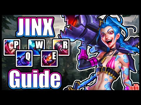 JINX Abilities in Under 4 Minutes [League of Legends]
