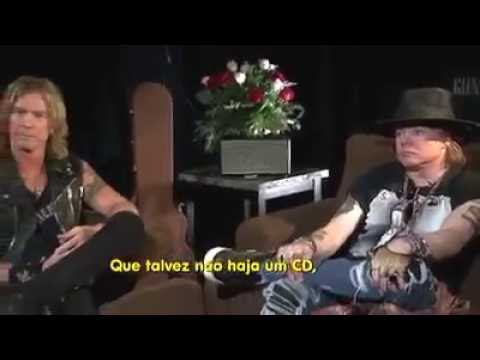 Guns N' Roses - Entrevista No Fantastico 04/09/2016 Completo (Legendado)