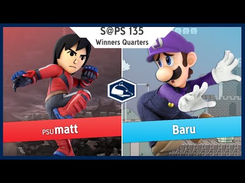 S@PS Ultimate Singles - matt(Brawler) vs Baru(Luigi) Winners Quarters