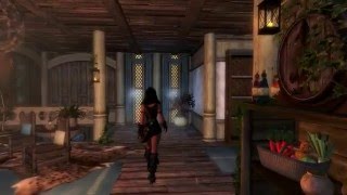 skyrim dress mod: Одежда лесной принцессы Princess Woods Re text