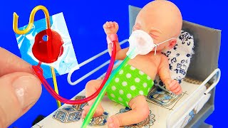 יצירה - בית חולים לבובות - תינוקות מיני