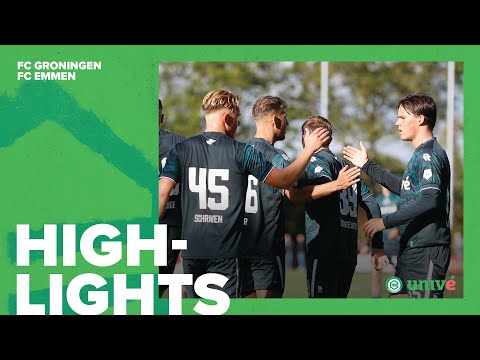 𝗠𝗼𝗻𝘀𝘁𝗲𝗿𝘇𝗲𝗴𝗲 𝘃𝗼𝗼𝗿 𝗼𝗻𝗱𝗲𝗿-𝟮𝟭: 𝟭𝟭-𝟬! (Highlights FC Groningen - FC Emmen)