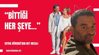 Ceyda Düvenci'den eski eş Bülent Şakrak'a teşekkür yeni eş Güçlü Mete'