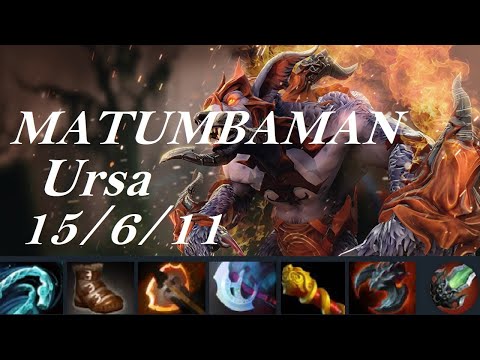 MATUMBAMAN Ursa - 2 counter picks, hard game - Secret vs Nigma game1 - BLAST Bounty Hunt - dota2