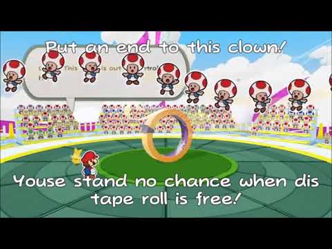 The Legion of Stationery WITH LYRICS but only when the Toads sing/speak