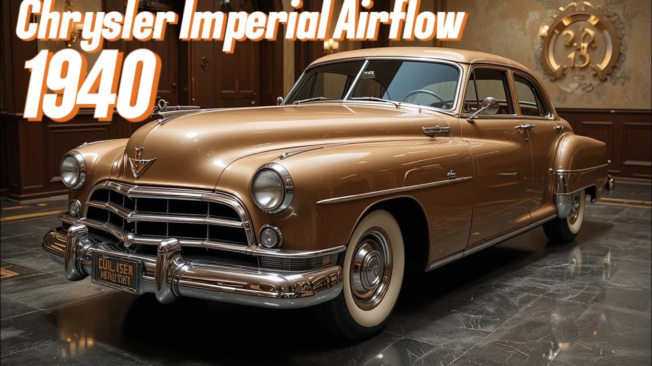 “Chrysler Imperial Airflow (1934): The Futuristic Car That Shocked the World Before Its Time”