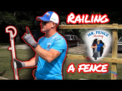 YouTube video about How to Easily Connect Pickets to Rails for a Sturdy Fence